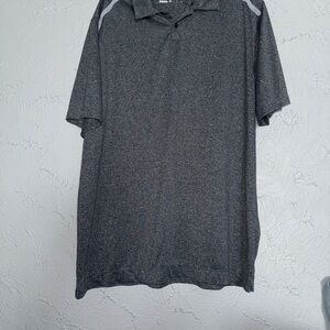 Nike Golf Tour Performance Dri Fit Polo Shirt Polyester Gray Mens XL